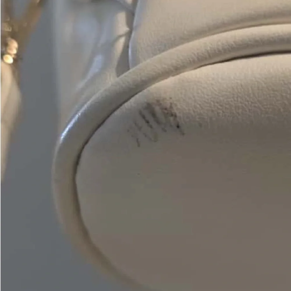Bebe Cream Backpack with Gold Accents